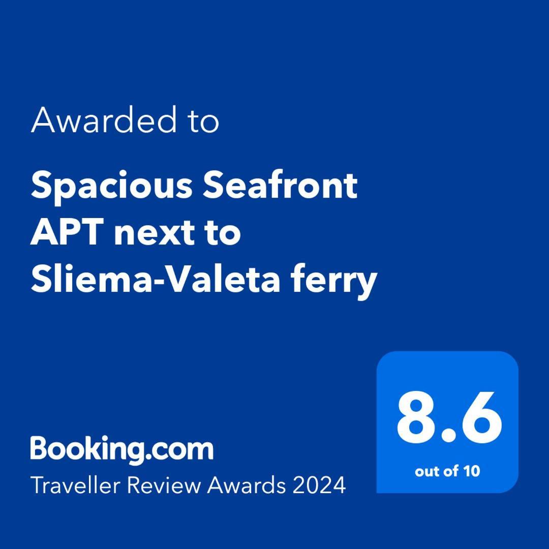 Spacious Seafront Next To Sliema-valeta Ferry * Sliema